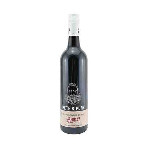 Вино Pete's Pure Shiraz красное полусухое 13% 0,75 л