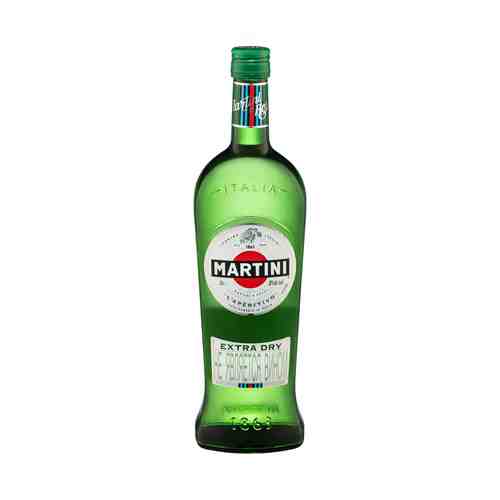 Виноградосодержащий напиток Martini Extra Dry белый сухой 18% 1 л Италия