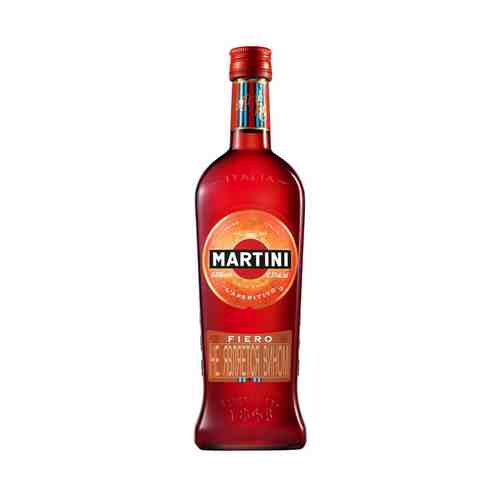 Виноградосодержащий напиток Martini Fiero Вермут красный сладкий 14,9% 0,5 л Италия