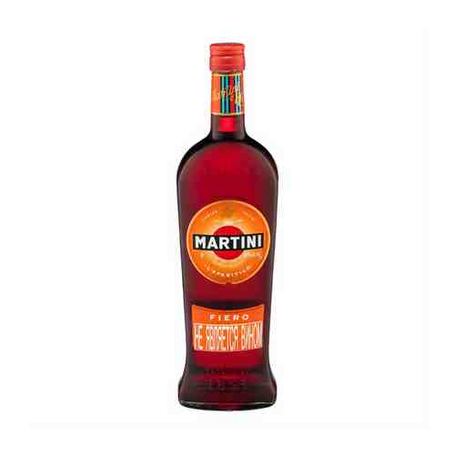 Виноградосодержащий напиток Martini Fiero Вермут сладкий 14,9% 1 л Италия