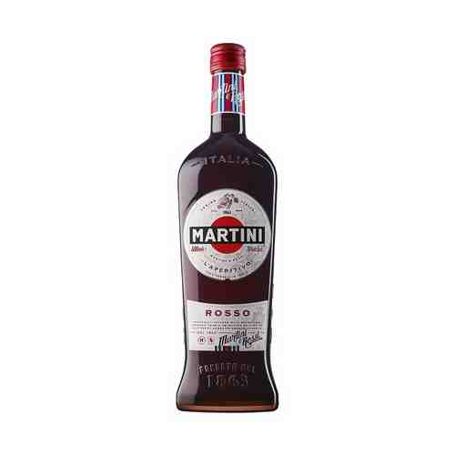 Виноградосодержащий напиток Martini Rocco Вермут сладкий красный 15% 1 л Италия