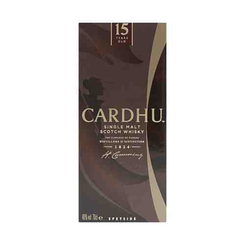 Виски Cardhu 15 Years Old односолодовый 40% 0,7 л Шотландия