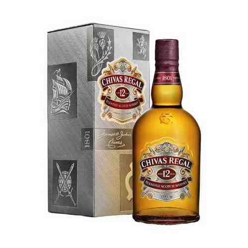 Виски Chivas Regal купажированный 40% 0,7 л Шотландия