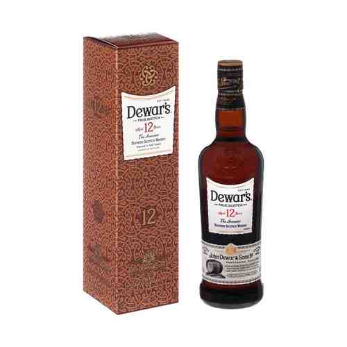 Виски Dewar's 12 Years Old купажированный 40% 0,7 л Великобритания