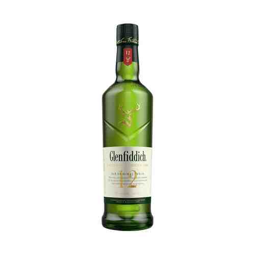 Виски Glenfiddich 12 Years Old односолодовый 40% 0,7 л Шотландия