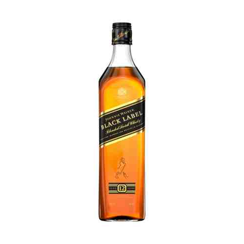 Виски Johnnie Walker Black Label купажированный 40% 0,5 л Шотландия