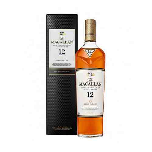 Виски Macallan Sherry Oak 12 Years Old односолодовый 40% 0,7 Шотландия