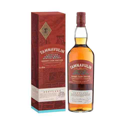 Виски Tamnavulin Sherry Cask односолодовый 40% 1 л Шотландия