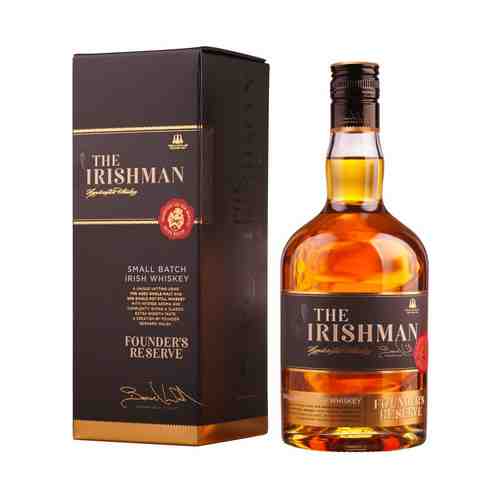 Виски The Irishman Founder's Reserve купажированный 40% 0,7 л Ирландия