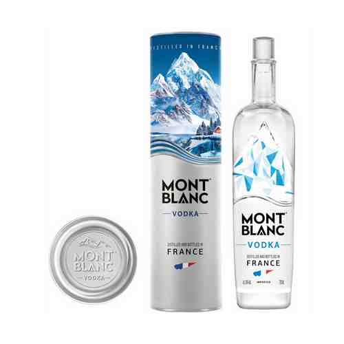 Водка Mont Blanc 40% 1 л