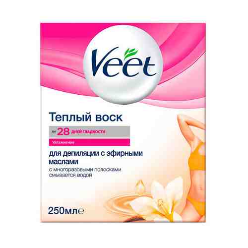 Воск для эпиляции Veet с эфирными маслами 250 мл