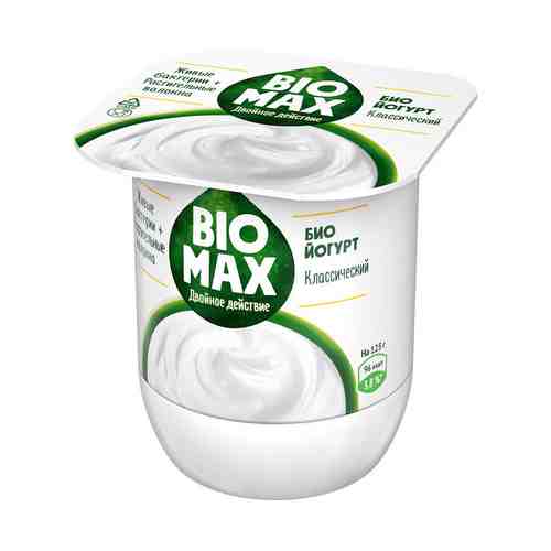 Йогурт Bio Max Классический 2,7% БЗМЖ 125 г