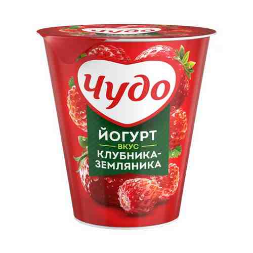 Йогурт Чудо клубника-земляника 2,5% 290 г