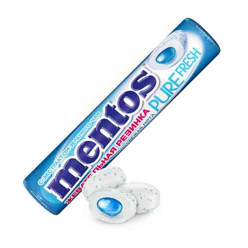 Жевательная резинка Mentos Pure Fresh Свежая мята 15,5 г