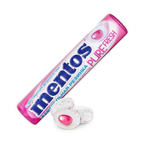 Жевательная резинка Mentos Pure Fresh Тутти Фрутти 15,5 г