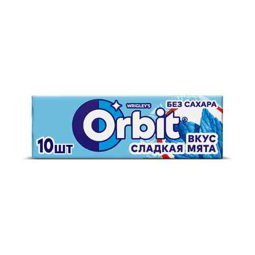 Жевательная резинка Orbit Сладкая мята без сахара 13,6 г