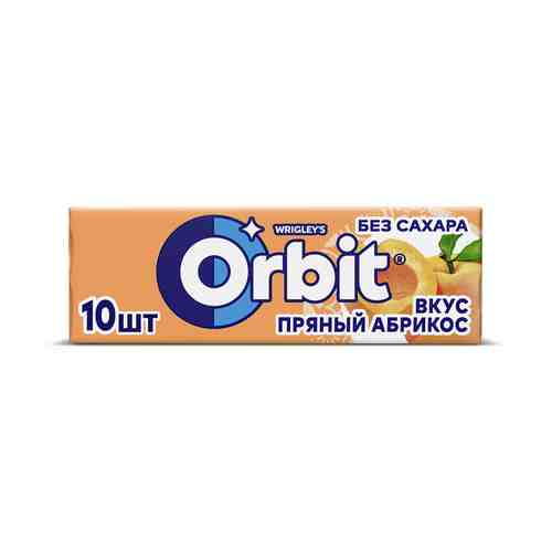 Жевательная резинка Orbit Сочный абрикос 10 шт 13,6 г