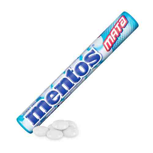 Жевательное драже Mentos Мята 37 г