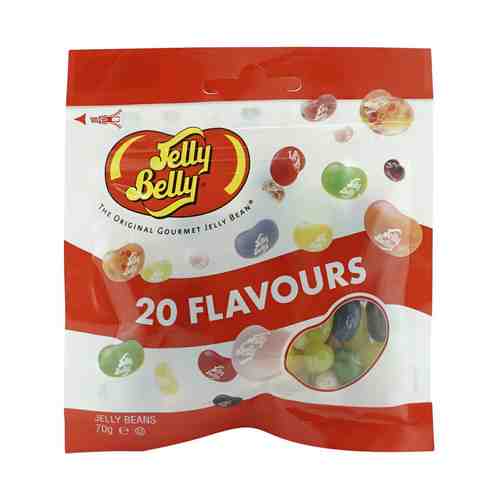 Жевательные драже Jelly Belly 20 вкусов ассорти 70 г