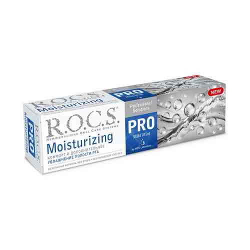 Зубная паста R.O.C.S. PRO Moisturizing мятная 135 г