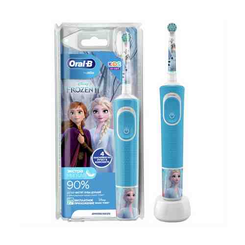 Зубная щетка детская Oral-B Kids Холодное Сердце электрическая мягкая